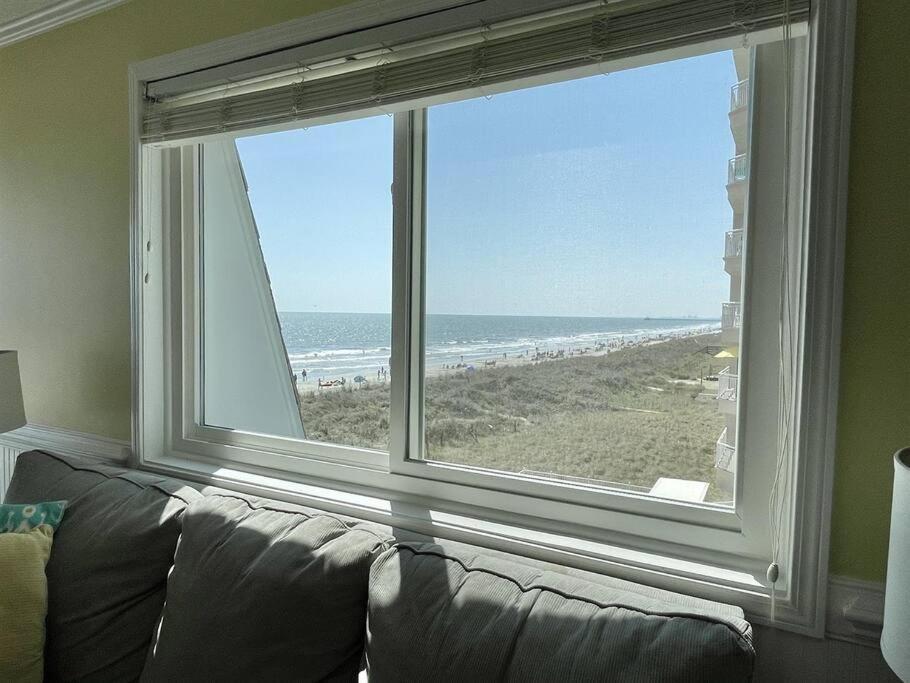 *2Br Oceanfront Retreat*King Ensuite*Pool*Nmb Cherry Grove*Pc4 Миртл-Бич Экстерьер фото