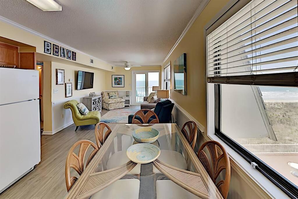 *2Br Oceanfront Retreat*King Ensuite*Pool*Nmb Cherry Grove*Pc4 Миртл-Бич Экстерьер фото