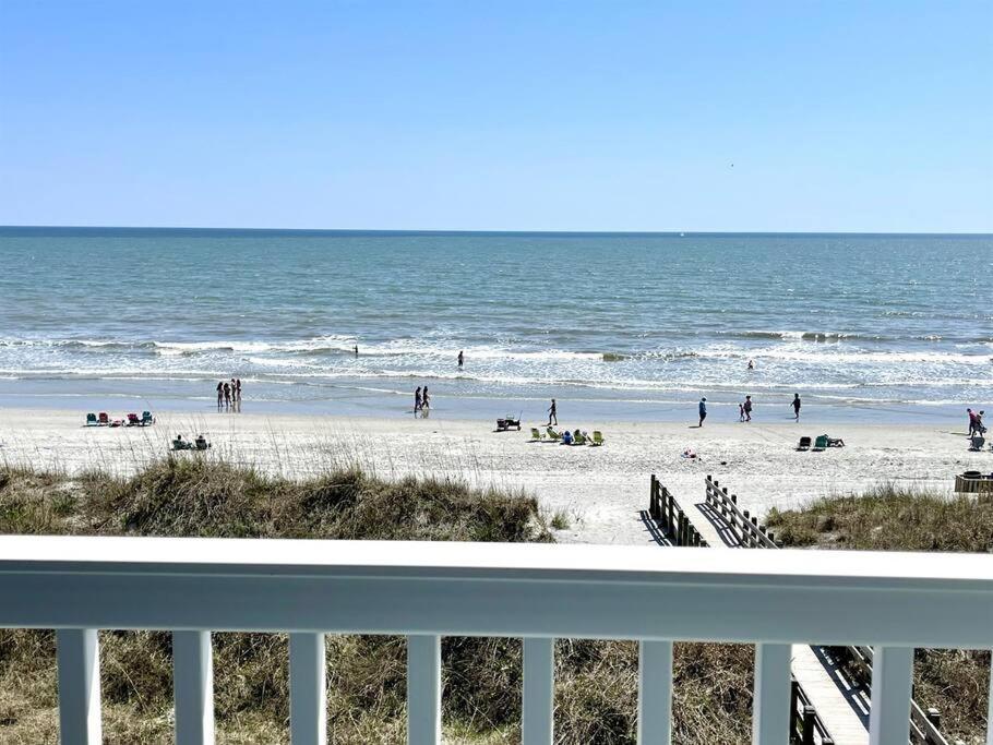 *2Br Oceanfront Retreat*King Ensuite*Pool*Nmb Cherry Grove*Pc4 Миртл-Бич Экстерьер фото