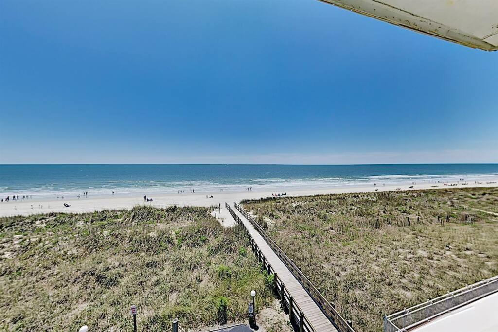 *2Br Oceanfront Retreat*King Ensuite*Pool*Nmb Cherry Grove*Pc4 Миртл-Бич Экстерьер фото