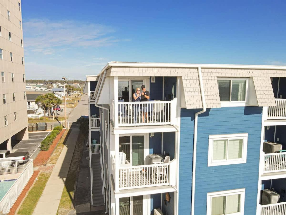 *2Br Oceanfront Retreat*King Ensuite*Pool*Nmb Cherry Grove*Pc4 Миртл-Бич Экстерьер фото