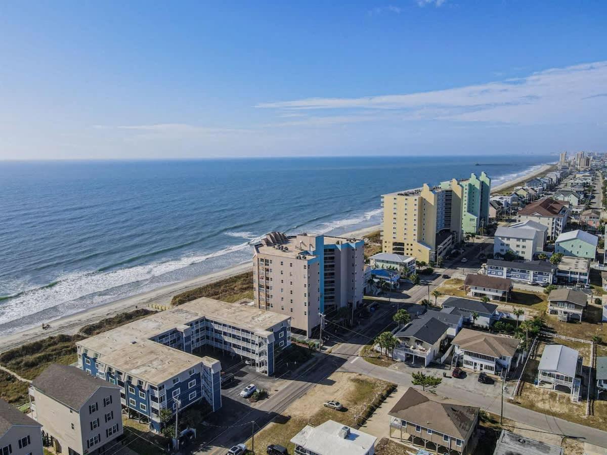 *2Br Oceanfront Retreat*King Ensuite*Pool*Nmb Cherry Grove*Pc4 Миртл-Бич Экстерьер фото