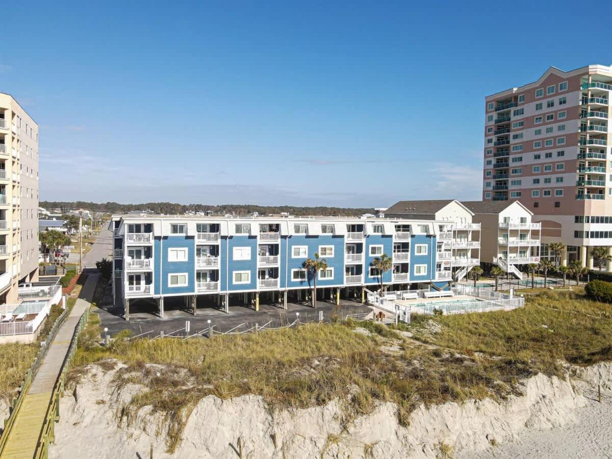 *2Br Oceanfront Retreat*King Ensuite*Pool*Nmb Cherry Grove*Pc4 Миртл-Бич Экстерьер фото