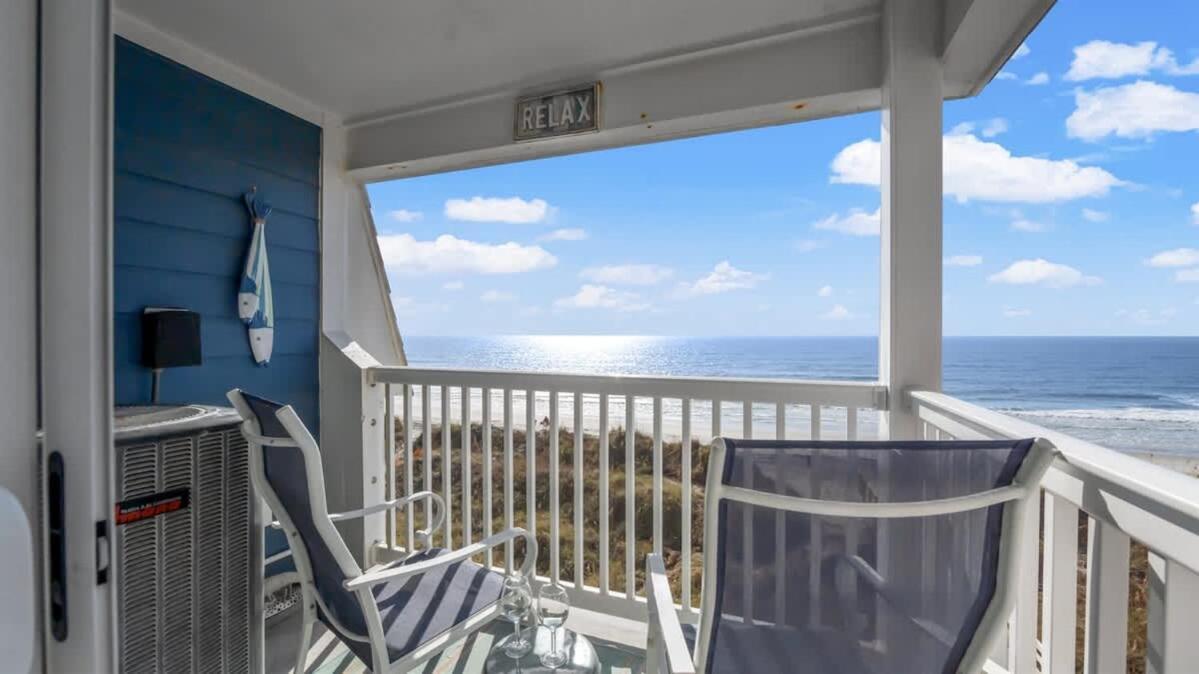 *2Br Oceanfront Retreat*King Ensuite*Pool*Nmb Cherry Grove*Pc4 Миртл-Бич Экстерьер фото