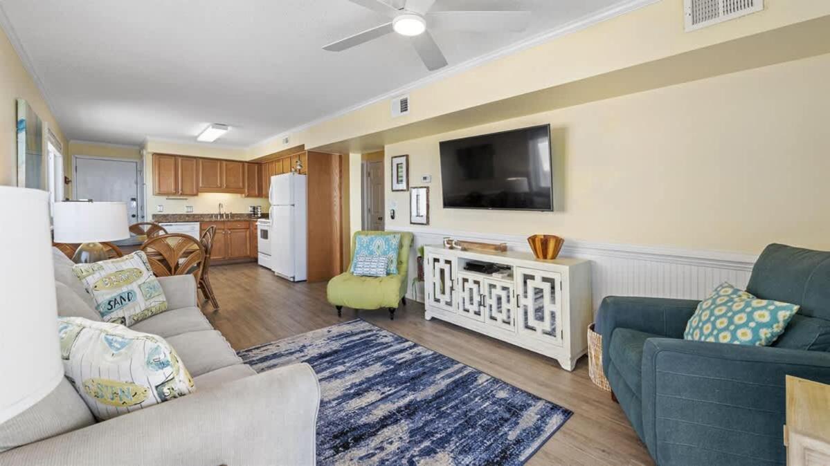*2Br Oceanfront Retreat*King Ensuite*Pool*Nmb Cherry Grove*Pc4 Миртл-Бич Экстерьер фото