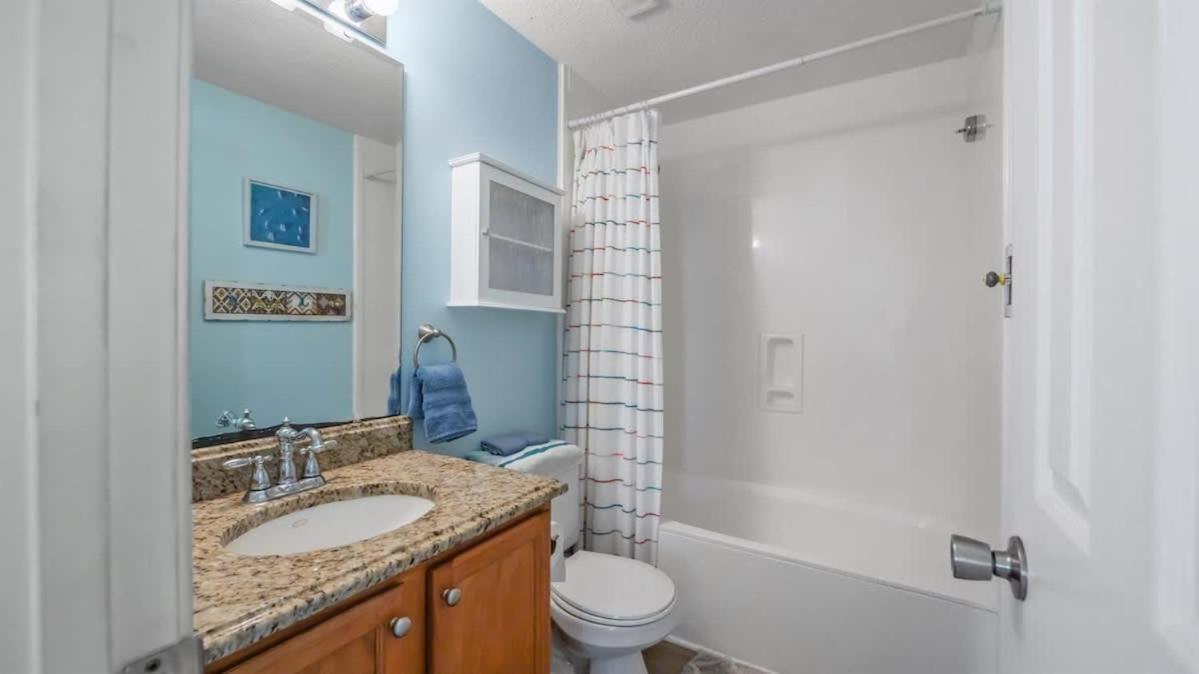 *2Br Oceanfront Retreat*King Ensuite*Pool*Nmb Cherry Grove*Pc4 Миртл-Бич Экстерьер фото
