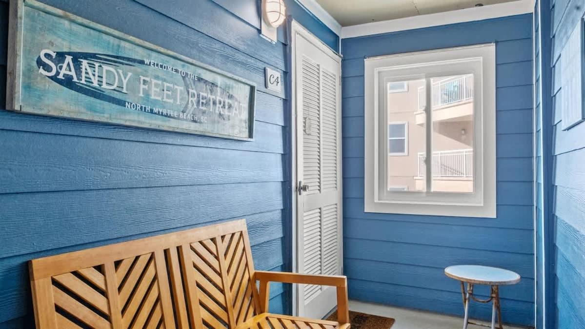 *2Br Oceanfront Retreat*King Ensuite*Pool*Nmb Cherry Grove*Pc4 Миртл-Бич Экстерьер фото