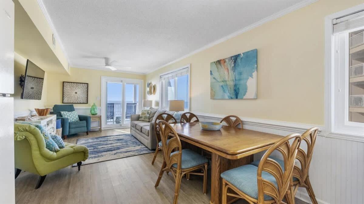 *2Br Oceanfront Retreat*King Ensuite*Pool*Nmb Cherry Grove*Pc4 Миртл-Бич Экстерьер фото