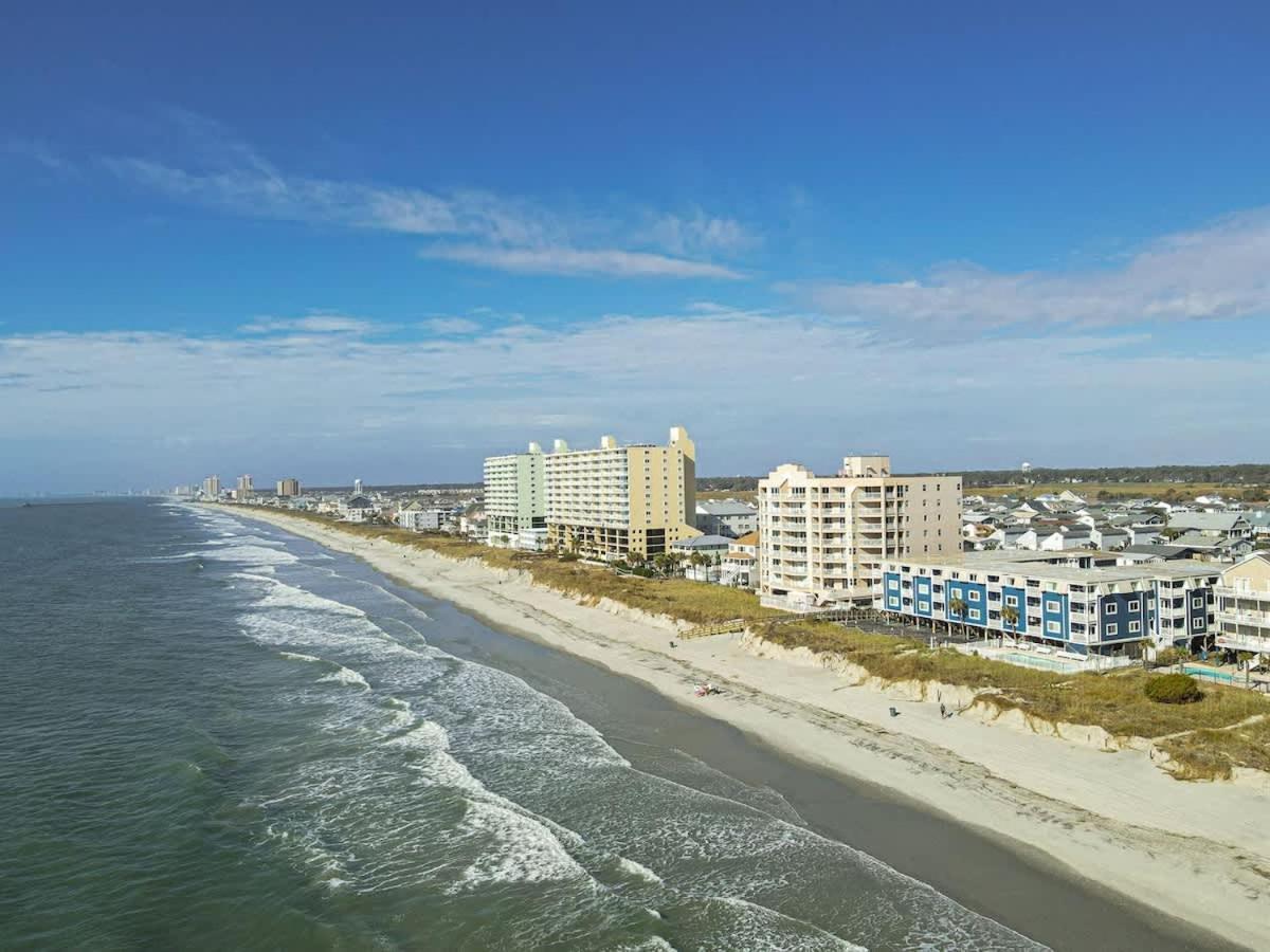 *2Br Oceanfront Retreat*King Ensuite*Pool*Nmb Cherry Grove*Pc4 Миртл-Бич Экстерьер фото