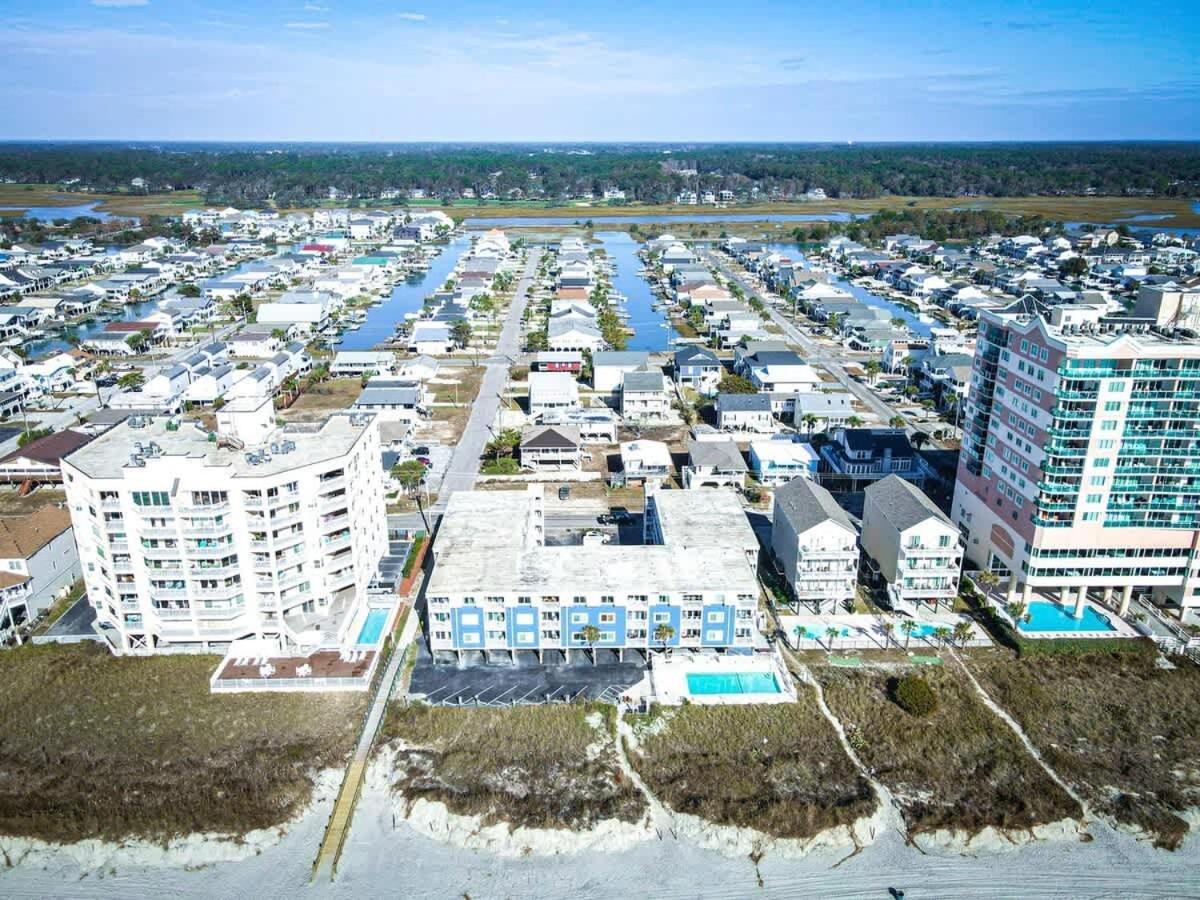 *2Br Oceanfront Retreat*King Ensuite*Pool*Nmb Cherry Grove*Pc4 Миртл-Бич Экстерьер фото